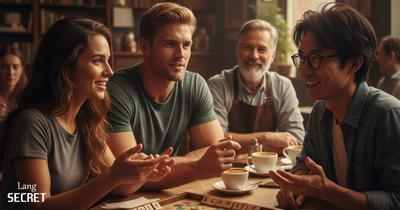 Друзья в кафе Oliver