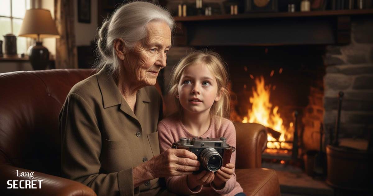 Пожилая женщина и Emma