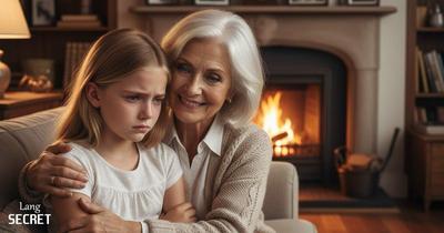 Бабушка Sophia успокаивает расстроенную Emma и даёт мудрый совет